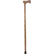 Brazos 37 Twisted Walnut Walking Cane