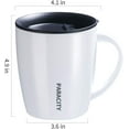 thumbnail image 5 of PARACITY Stainless Steel Insulated Coffee Mug with Handle Double Wall Vacuum Travel Mug 12 fluid ounces, 5 of 6