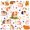 White Peach, variant on Erosebridal Guinea Pig Shower Curtain 72Wx72L for Boys Girls, Blue Background Waterproof Bathroom Curtain