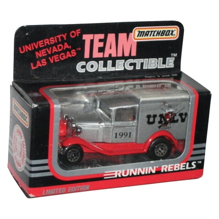 Matchbox Team Collectible (1991) University of Nevada Las Vegas Runnin' Rebels Toy Car