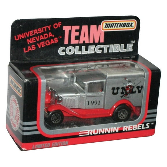 Matchbox Team Collectible (1991) University of Nevada Las Vegas Runnin' Rebels Toy Car
