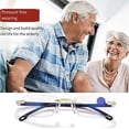thumbnail image 6 of Geteyecare Pro Glasses, Auto Focus Reading Glasses, Geteyecare Clarity Blue Glasses, Anti-Blue Light,Lightweight and foldable（Gold frame*2Pcs+150), 6 of 7