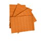 thumbnail image 1 of Almohadilla de tracción antideslizante para cubierta, 4 láminas de espuma EVA recortables para cubierta de barco para kayak Naranja, 1 of 9