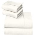 thumbnail image 5 of Casavia - Natural 100% Cotton Sheets Queen Sheet Set, Premium Bedding Sets- 400 Thread Count- Soft Sateen 100% Cotton - Deep Pocket, Easy Fit, Queen Sheets, 4 Piece Bed Sheets Queen - Cream, 5 of 5