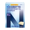Nicorette Nicotine Gum, Stop Smoking Aids, 2 mg, Flavored, 170 Count