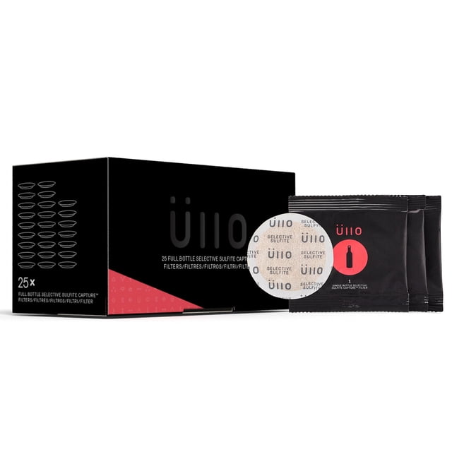 Filtros de repuesto Üllo Full Bottle (paquete de 25) sin sulfitos