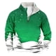 thumbnail image 1 of Sudadera sin capucha para hombre, informal, a la moda, con cuello alto, estampado, cremallera, jersey de manga larga, blusa de poliéster para hombre, 1 of 3