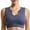 Blue, variant on No Wire Bras for Women Plus Size Clearance Womens Bras No Underwire Ladies Tie-Front Bra Style-442 Women's Plus Double Support Bra Feature Adult Female Everyday Sports Bras Purples 34B