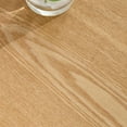 thumbnail image 5 of Kevinplus Modern Oval Coffee Table with Sturdy Pedestal for Living Room, Natural, Length 47”, 5 of 16