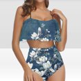 thumbnail image 1 of jovati Bikinis Sets for Women Womens Ruffled Bikini Swimsuit Set, 1 of 1