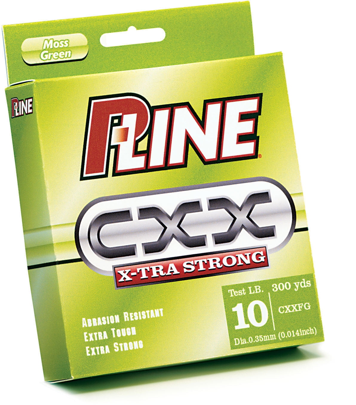 P-Line CXX Fluorescent Green X-Tra Strong Co-Polymer Fishing Line Big Game 