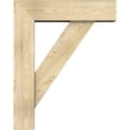 thumbnail image 3 of Ekena Millwork 8"W x 30"D x 38"H Traditional Block Rough Sawn Bracket w/ Offset Brace, Douglas Fir, 3 of 25