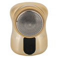 thumbnail image 3 of Mini Cordless Beard Trimmer Rechargeable Waterproof Curve Blade Foil Beard Grooming Clipper Champagne Gold, 3 of 5