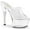 Clear/Clear, variant on Pleaser Women's Aspire-601 Platform Slide 8 Clear/Clear