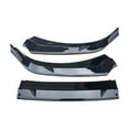thumbnail image 3 of Front Bumper Splitter Lip for Hyundai Elantra Facelift 2023+, Chin Spoiler Air Dam 3PCS/Set, Gloss Black, 3 of 5