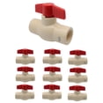 thumbnail image 1 of 10Pzs Valvula Esferica 3/4 Pulg CPVC C/Palanca Para Cementar blanco 3/4 pulgadas, 1 of 6