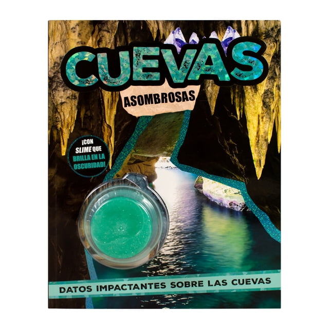 Slime Cuevas Asombrosas Silver Dolphin Libro de bolsillo 1ra edicion