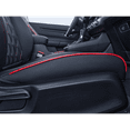 thumbnail image 3 of EKR Custom Fit HRV Car Seat Covers for Honda HR-V Sport,LX 2023 2024 2025- Breathable Leather Auto Seat Covers(Full Set,Black with Red Trim), 3 of 8
