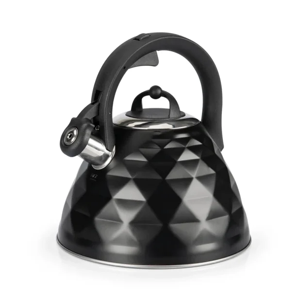 Tetera Silbadora de Acero Inoxidable con Mango de Bakelita 3L - Crown Baccara