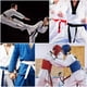 thumbnail image 4 of Cinturón verde de karate, jiu jitsu, de poliéster, para artes marciales, judo, TKD, aikido, uniforme para m, cinturón de clasificación, largo, suave, universal, para taekwondo., 4 of 6