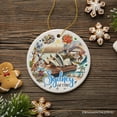 Artistic and Iconic Sydney Landmarks Christmas Ornament, Australia Gift