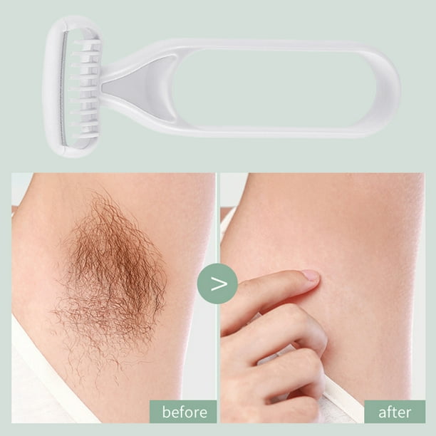 Cuchilla para quitar el vello Axila Pierna Bikini Cuchilla para depilar Caja gris Ehuebsd Cuidado Belleza Walmart en linea