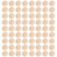 thumbnail image 1 of 100Pcs Unfinished Wood Beads Half Wooden Balls Unfinished Wood Balls for DIY Art Craft, 1 of 4