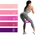 thumbnail image 6 of Workout Resistance Bands Loop Set Fitness Yoga Booty Leg Exercise Band Gym Fitness Butt Lift, 6 of 11
