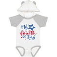 thumbnail image 3 of Inktastic My 1st 4th of July with Stars Boys or Girls Baby Bodysuit, 3 of 5