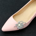 thumbnail image 3 of CRILSTYLEO Artificial Shoe Clips Detachable Crystal Buckles for Special Occasions, 3 of 8
