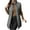 Gray, variant on YOIAVAIOY Puffer Vest Womens Lightweight Quilted Jacket Stand Collar Zip Up Sleeveless Mid-length Down Vests Brown M