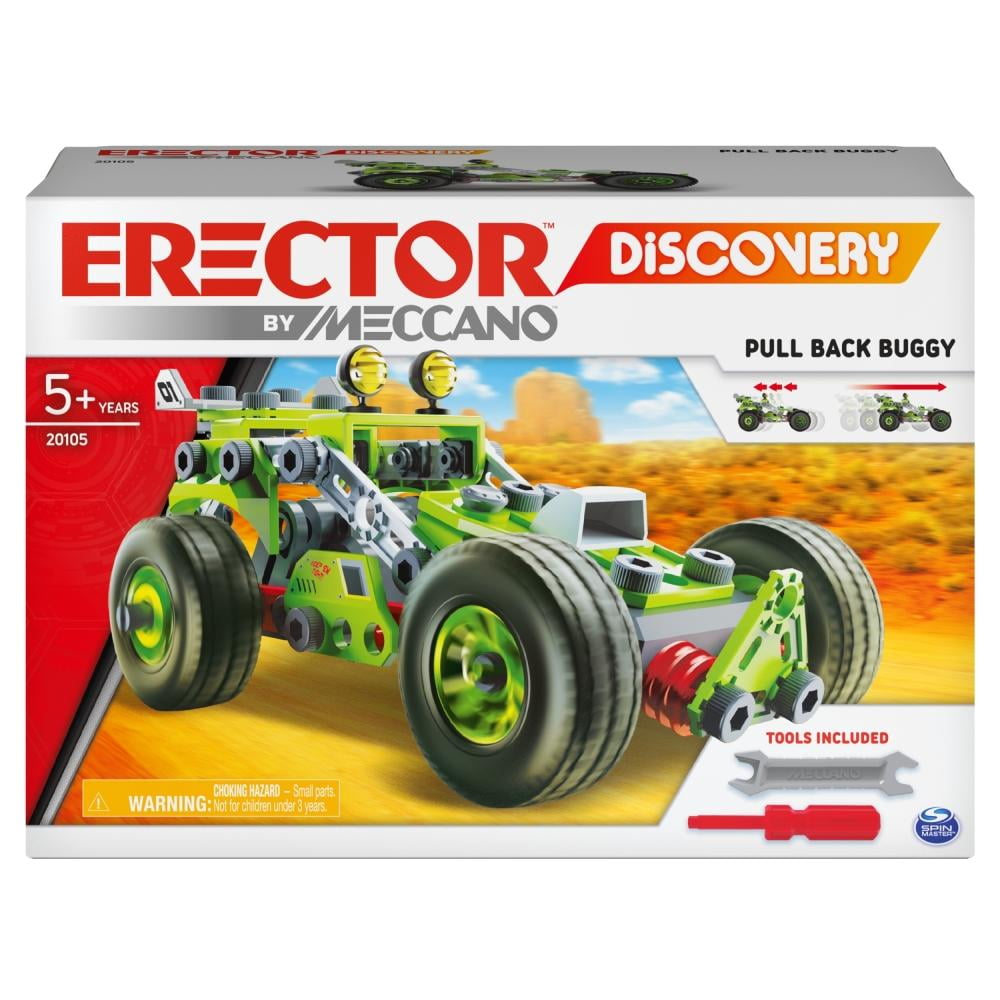 Meccano Junior Toolbox Noddy 6027021 - 61 Pezzi In Plastica Per Costruire Insetti O Macchine Da Corsa (5+ Anni)