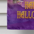 thumbnail image 4 of Halloween Little Witch and Bat House Flag, 4 of 4