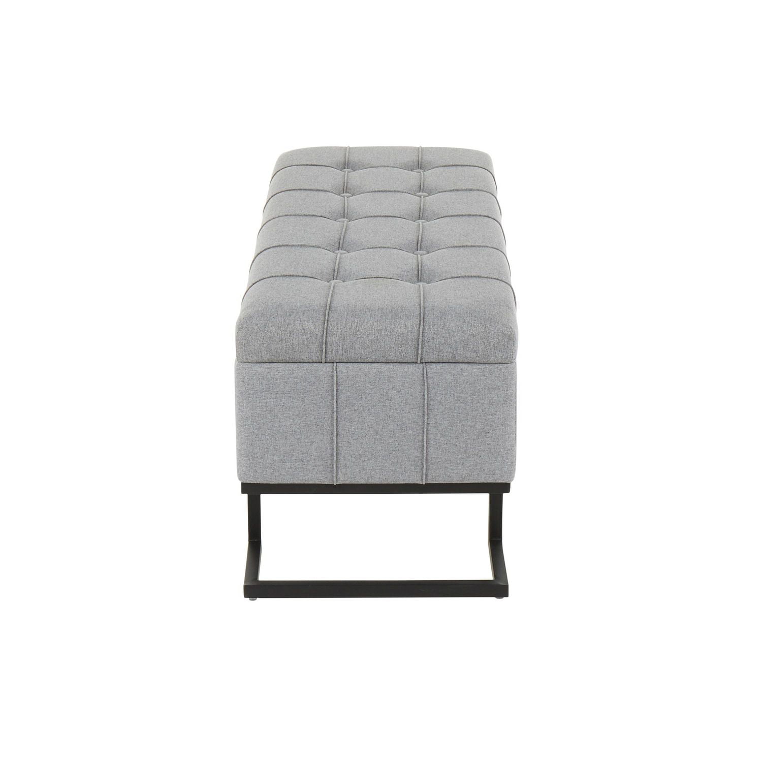 Midas Contemporary Storage Bench by LumiSource