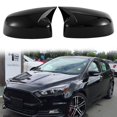 thumbnail image 2 of Espejo retrovisor de cristal lateral con cuerno de buey negro brillante para Ford Focus, 2 of 5
