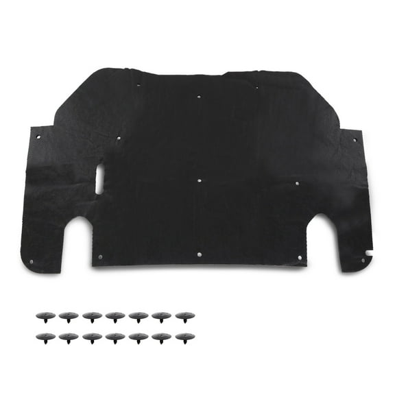 PIT66 Fit for 1993-1997 Ford Ranger Hood Insulation Pad 1/2" with clips