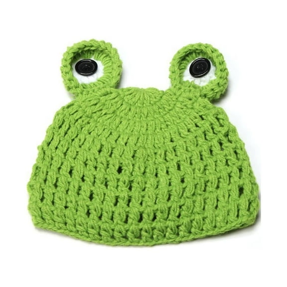GOOHOCHY Newborn Infant Baby Girl Boy Handmade Crochet Knit Hat Photograph Prop