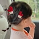 thumbnail image 4 of Puntoco Pinzas para el cabello navideñas Pinzas para el cabello lindas para niñas Pinzas para niñas y pinzas para flequillo con sentido invernal Tarjetas para el cabello navideñas Tocados, 4 of 6