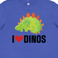 thumbnail image 4 of Inktastic Dinosaur I Love Dinos Prehistoric Jurassic Animal Youth T-Shirt, 4 of 5
