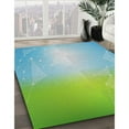 thumbnail image 2 of Ahgly Company Indoor Rectangle Patterned Mint Green Novelty Area Rugs, 5' x 8', 2 of 6