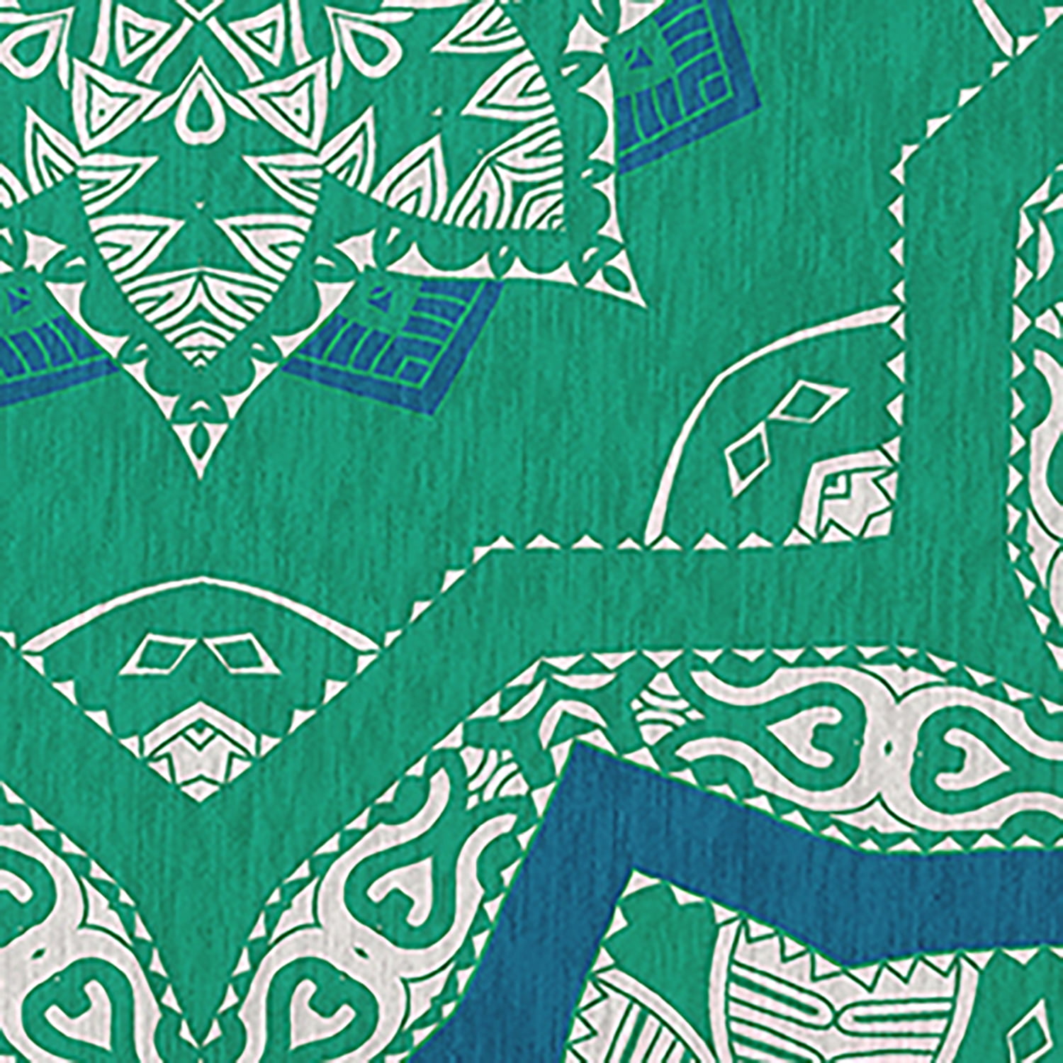 Simply Daisy 18" x 30" Unreal Teal Shawl Rug
