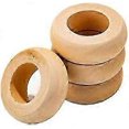thumbnail image 5 of 10pcs Handmade Rustic Wooden Napkin Rings for Table Dinner Decoration, 5 of 5