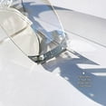 thumbnail image 2 of Rimless Clear Wraparound Sunglasses, 2 of 5