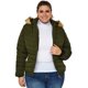 thumbnail image 1 of Chamarra capitonada tallas extras Roman Fashion, 5178 (Olivo) verde oscuro 40 BOMBASTIKA Chamarra extra 5178, 1 of 7