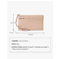 thumbnail image 4 of Cartera Xtellar Mujer tarjetero gran capacidad, 4 of 4