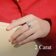 thumbnail image 4 of Adjustable Moissanite Ring for Men Wedding Rings Mens Diamond Wedding Bands 925 Sterling Silver Moissanite Ring Men's Diamond Ring Moissanite Diamond Rings Promise Rings, 4 of 8