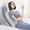 White 3-piece Set, variant on Wedge Pillow for Sleeping, Orthopedic Bed Wedge Pillow Set, 15-in-1 Adjustable Memory Foam Wedge Pillow Post Surgery, 9 &16 & 20 inch Height 3-in-1 Incline Pillows Wedges for Acid Reflux/Snoring