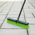 thumbnail image 2 of 18" Heavy-Duty Push Broom with Soft Bristles 59" Long Handle for Home Garage Shop Commercial Residential Floor Cleaning, 2 of 4
