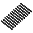 thumbnail image 1 of Uxcell Drawer Slides, 12Pcs 180mm - Plastic Drawer Rails, Side Mounted Grooved Guide Rails for Cabinet Drawers (Black), 1 of 5