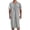 Gray, variant on Gpaecead Mens Silk Nightshirt Short Sleeve Loose Sleep Shirt Comfy Nightgown Big & Tall Men Sleepwear L Gray